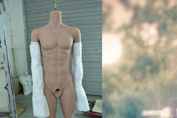 sex with silicone sex doll